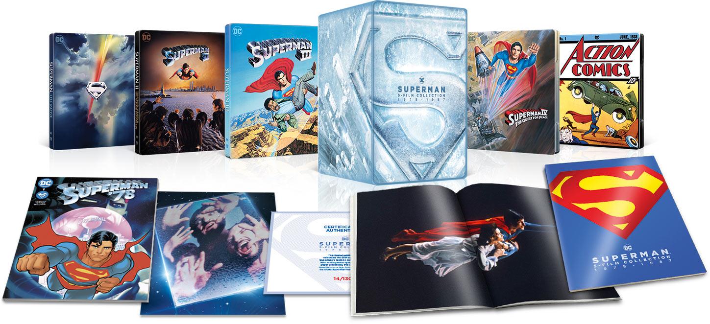 Superman 5-Film Collection 1978-1987 [4K Ultra HD]
