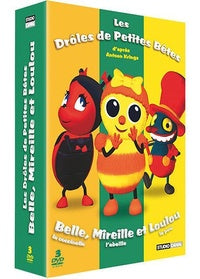 Les Drôles de petites bêtes - Coffret - Belle la coccinelle + Mireille l'abeille + Loulou le pou [DVD]