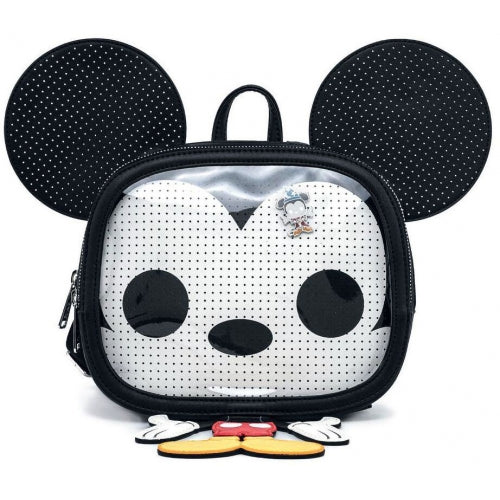 Loungefly: Disney - Mickey & Minnie - Mickey Pin Trader Cosplay Mini Backpack - flash vidéo