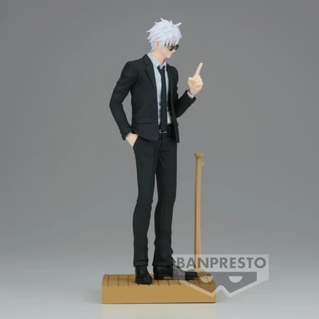 Jujutsu Kaisen - Diorama Figure - Satoru Gojo (Suit Ver.) Statue 15cm - flash vidéo
