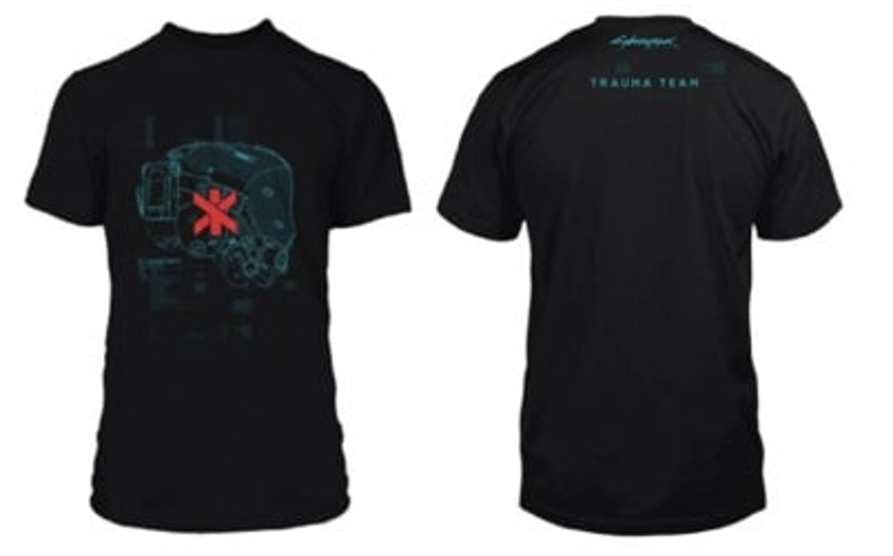 Cyberpunk 2077 - Trauma Team Black T-Shirt - S