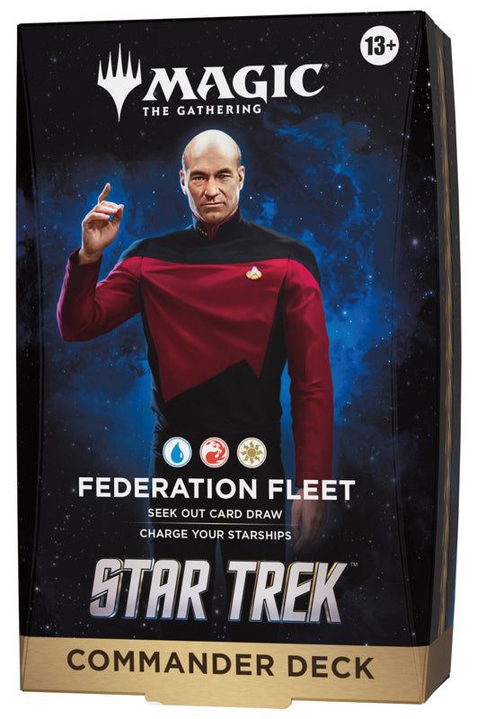 Magic: The Gathering - Star Trek Commander Decks Assortment (4 Commander Decks)