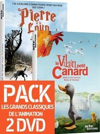 Pack Les Grands Classiques de l'animation - 6-8 ans - 2 DVD [DVD]