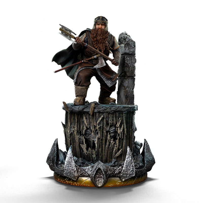 Iron Studios - Art Scale 1/10 - Le Seigneur des anneaux - Gimli Unleashed Statue 25cm
