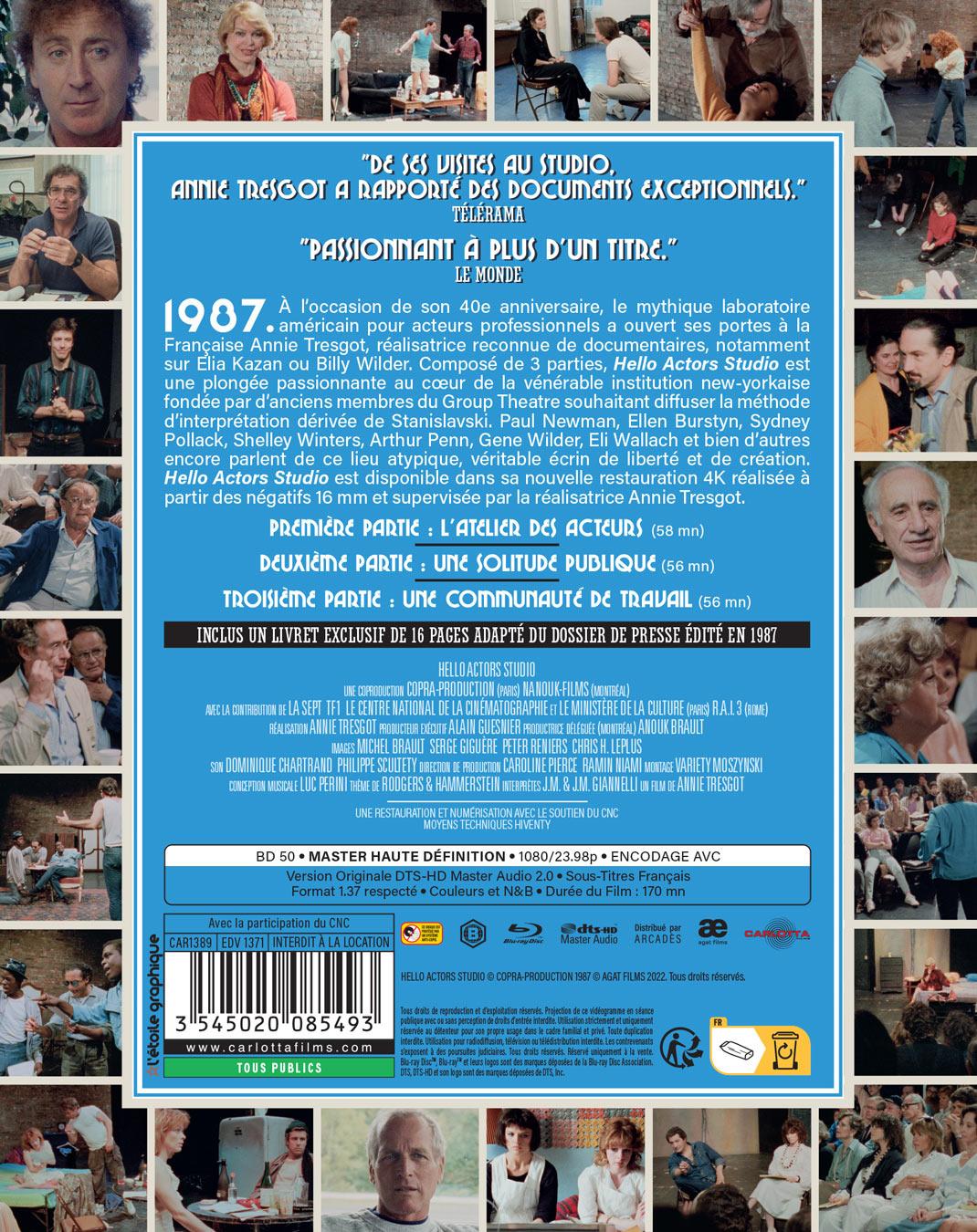 Hello Actors Studio [Blu-ray]