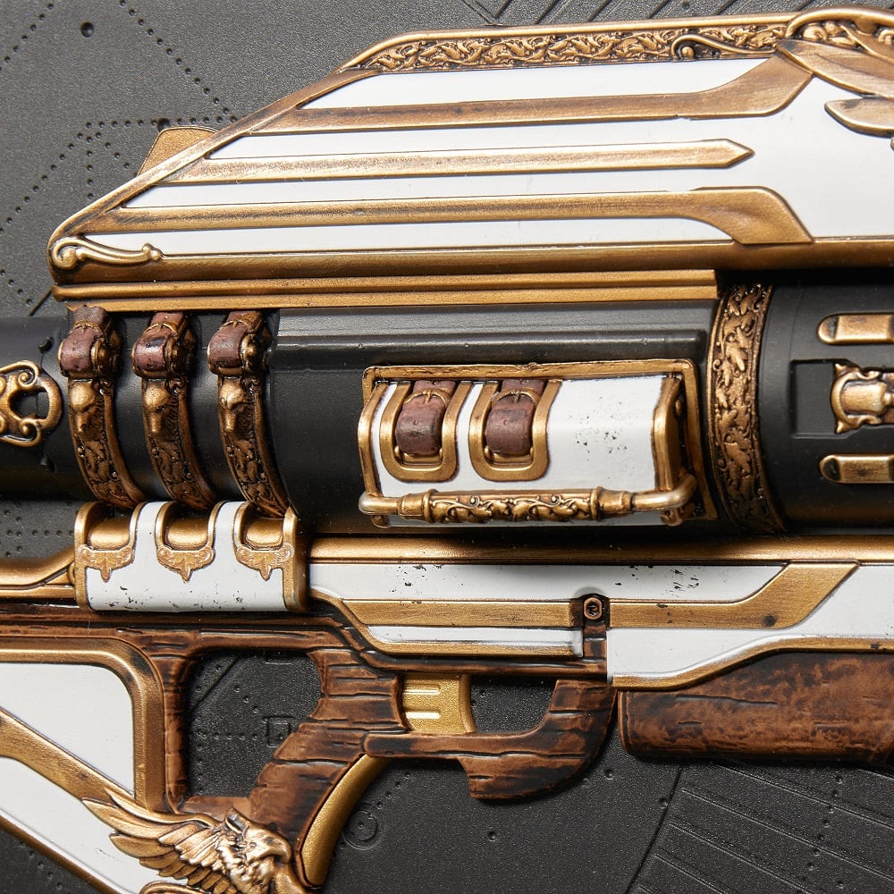 Numskull - Destiny 2 - Réplique d'arme exotique Gjallarhorn - 45cm - flash vidéo