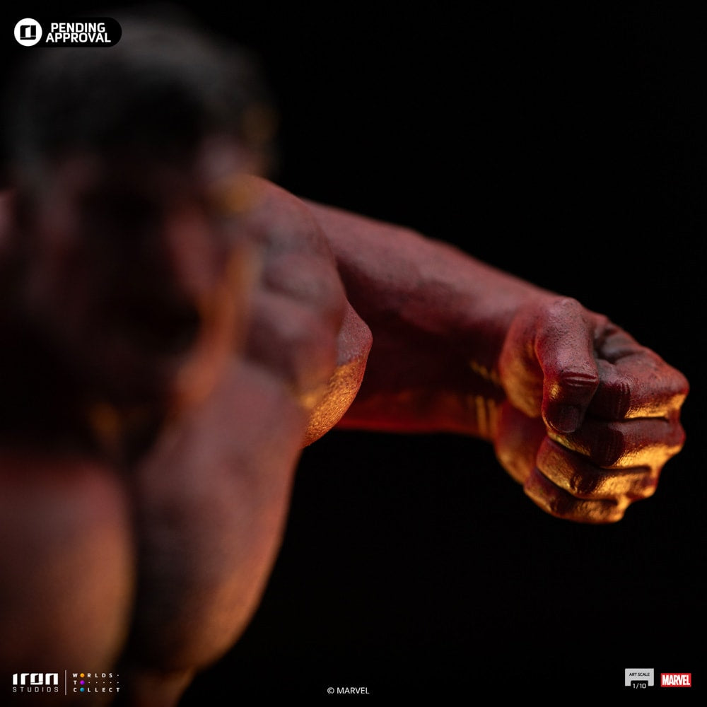 Iron Studios - Art Scale 1/10 - Marvel - Captain America: Brave New World - Red Hulk Statue 23cm