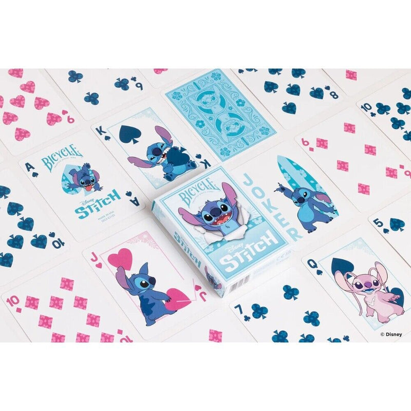 Bicycle - Carte de jeu Standard 56 pièce(s) Disney Stitch