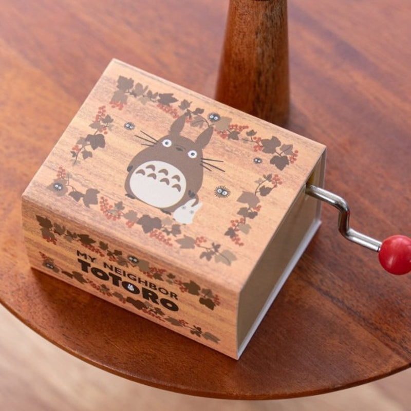 Ghibli - Mon Voisin Totoro - Boîte à musique à manivelle Feuille d’Automne