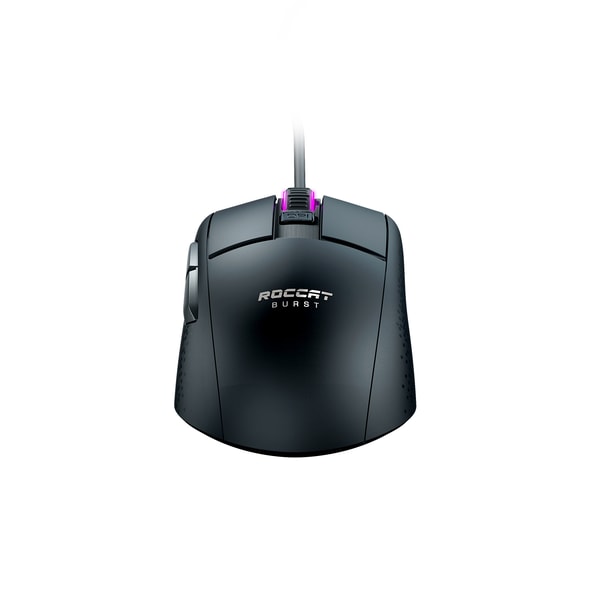 Roccat - Souris de jeu filaire Burst Core optique ultralégère Noire - flash vidéo