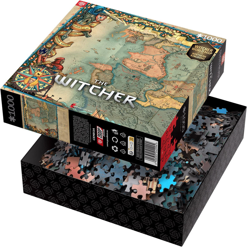 Good Loot Puzzle - The Witcher 3 - Puzzle "The Northern Kingdoms" 1000pcs