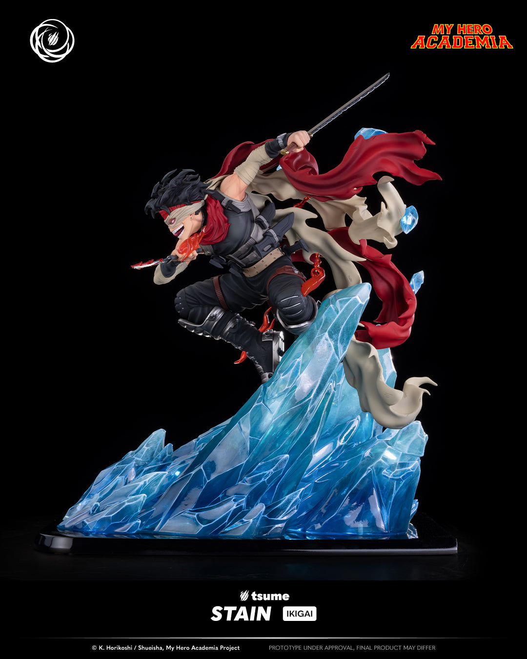 Tsume Art - IKIGAI 1/6 - My Hero Academia - Stain Statue 42cm