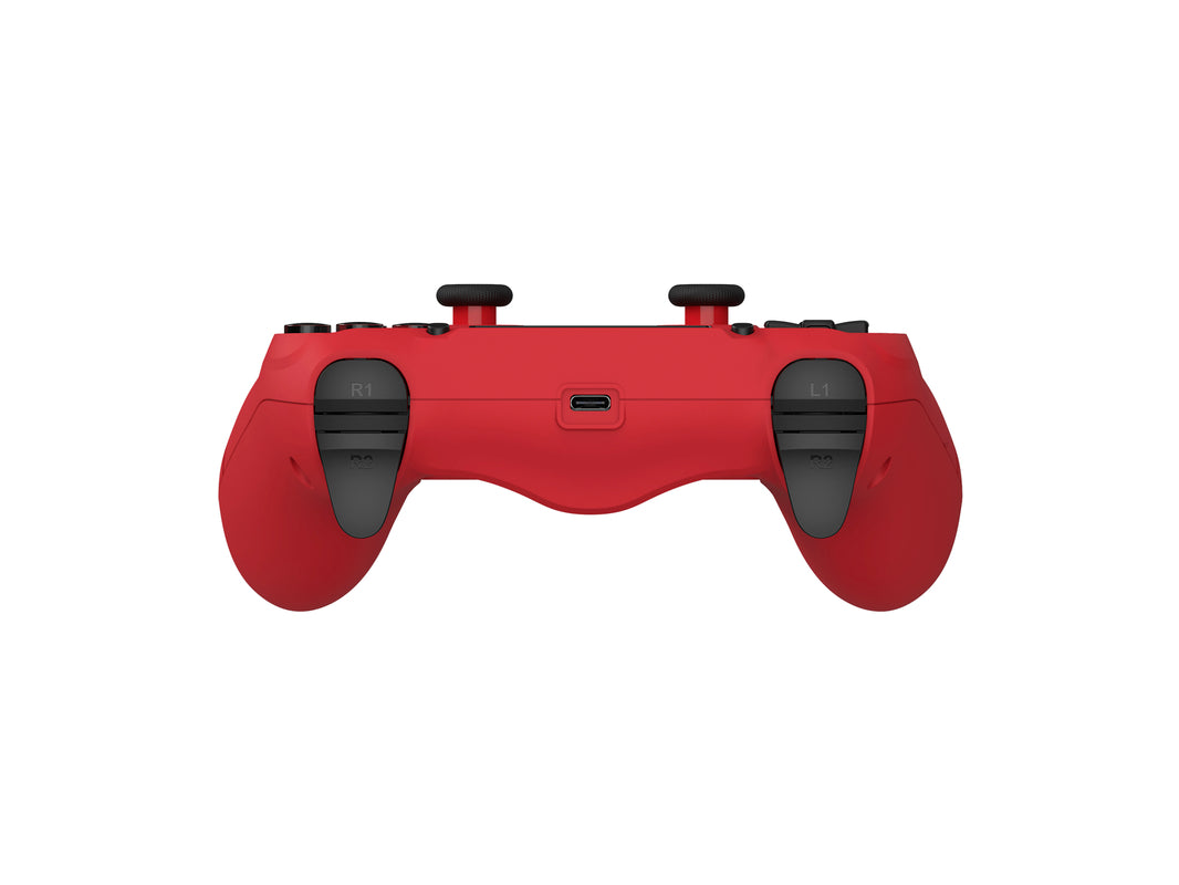DragonShock - Manette sans fil Bluetooth MIZAR Rouge pour PS4, PC et Mobile