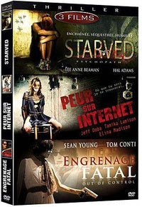 Thriller - Coffret 3 films : Psychopath + Peur sur Internet + Engrenage fatal [DVD]