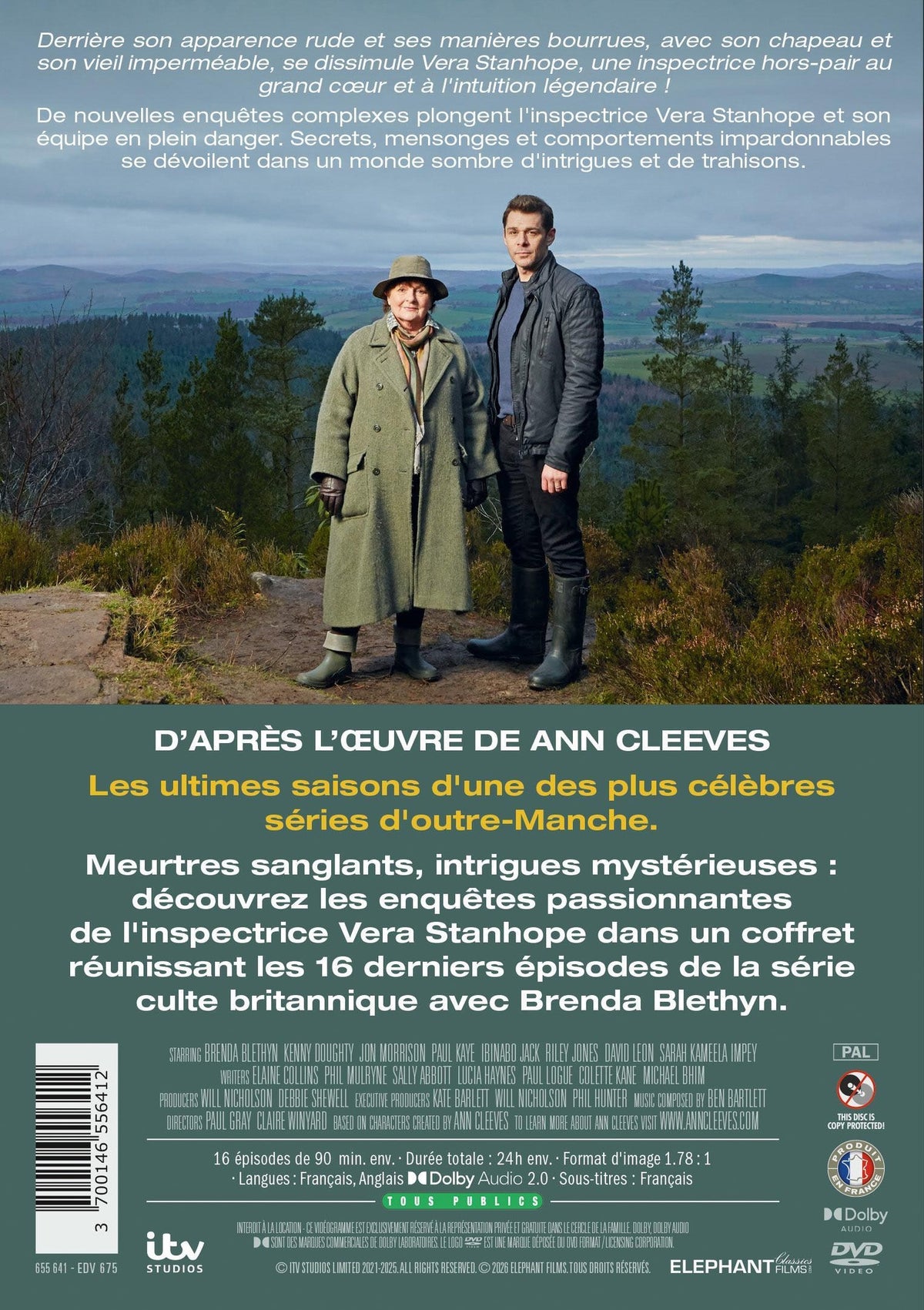 Les Enquêtes de Vera - Saisons 11 à 14 [DVD]