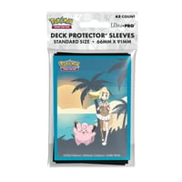 Ultra Pro - Pokémon JCC - Pochettes de protection de deck Lilie et Mélofée 65 pcs (64 x 89 mm)