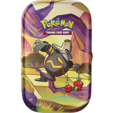 Pokémon TCG - Scarlet & Violet - Shrouded Fable Mini Tin (Dusknoir / Zoroark / Okidogi / Munkidori / Fezandipiti - 1x random mini tin) - flash vidéo