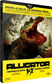 Alligator I & II : L'Incroyable Alligator + Alligator II : La Mutation [Blu-ray]