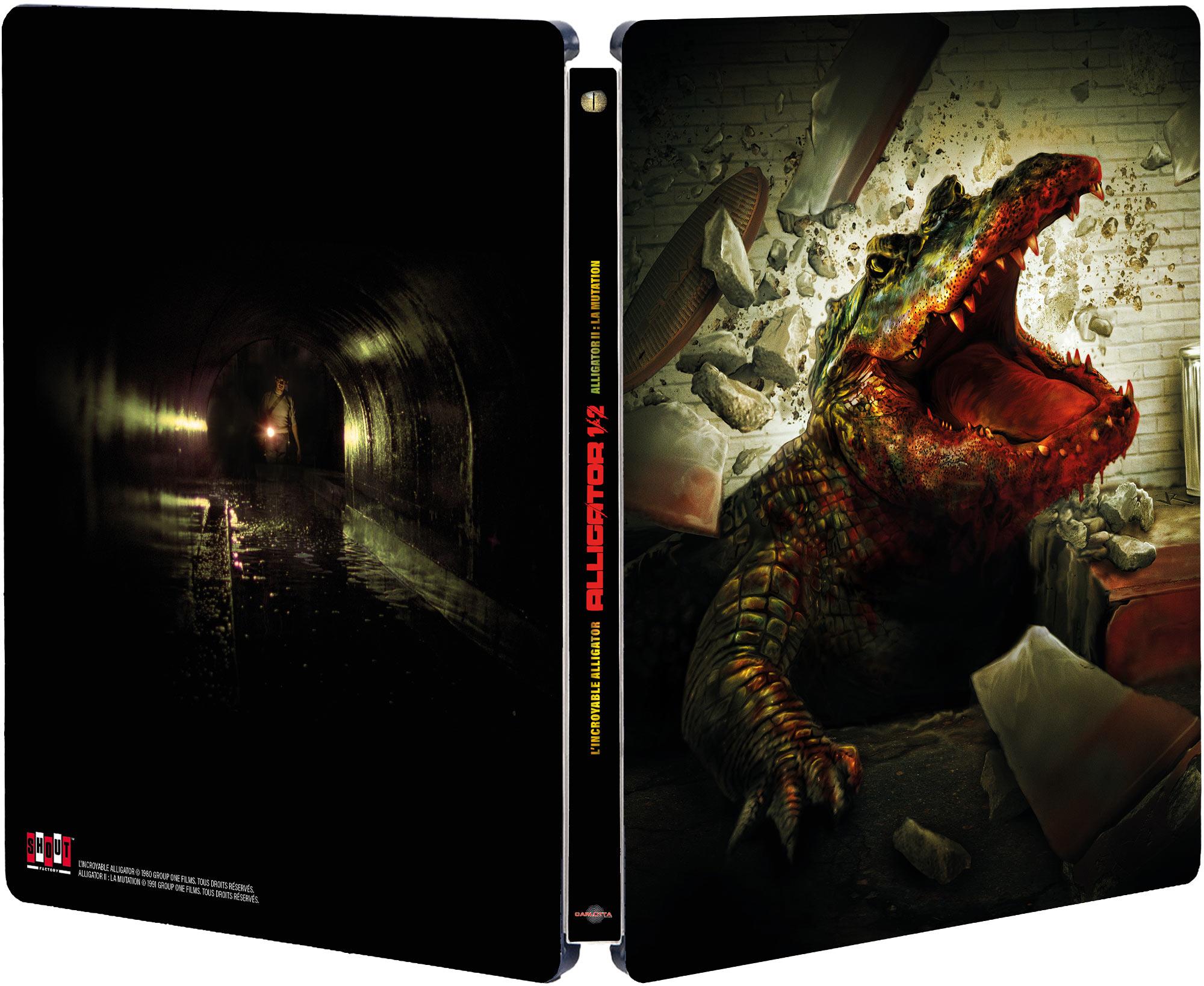 Alligator I & II : L'Incroyable Alligator + Alligator II : La Mutation [Blu-ray]