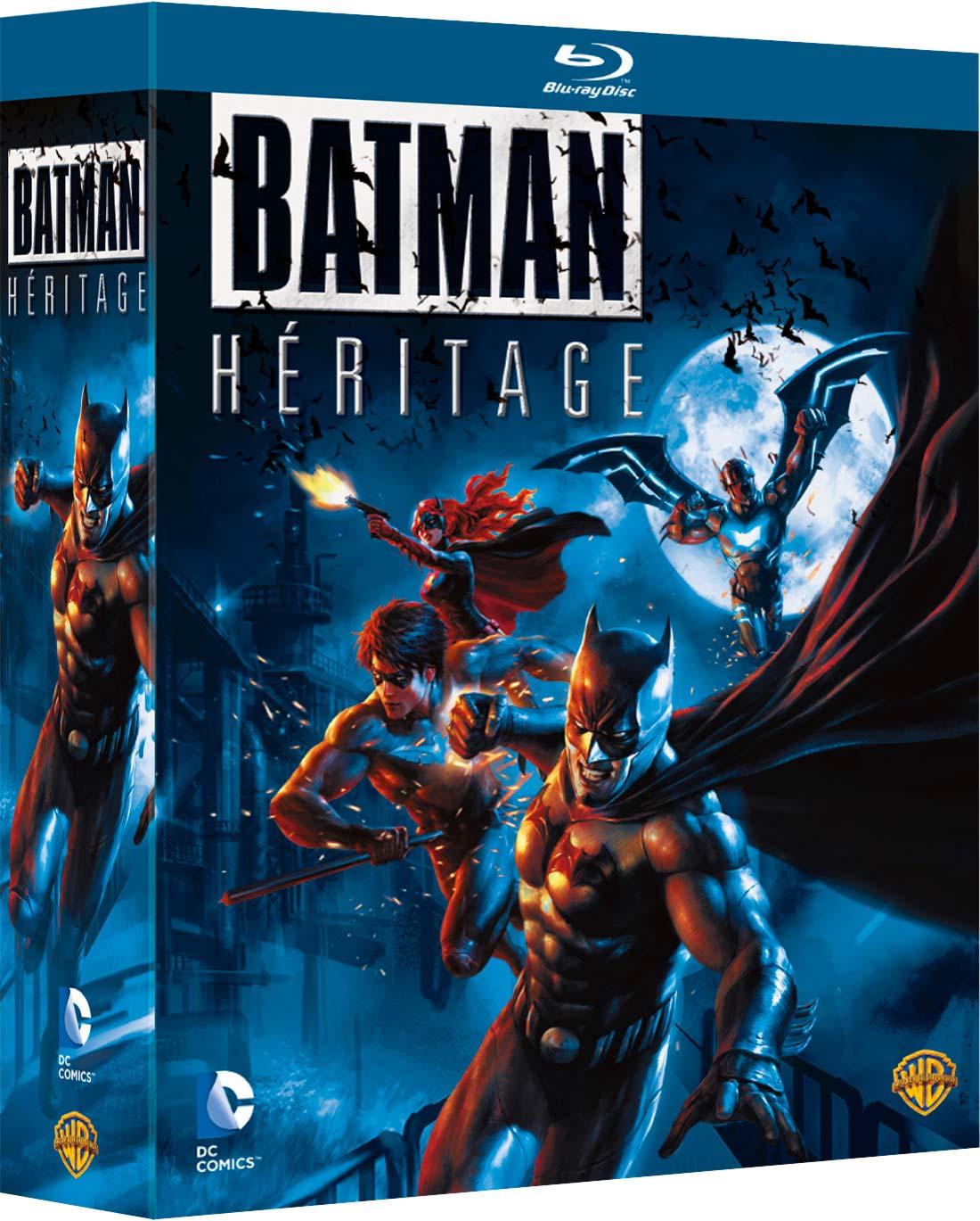 Batman Héritage : Le fils de Batman + Batman vs robin + Mauvais sang [Blu-ray]