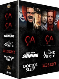 Stephen King - Coffret : Ça + Ça - Chapitre deux + Shining + La Ligne verte + Doctor Sleep + Misery [DVD]