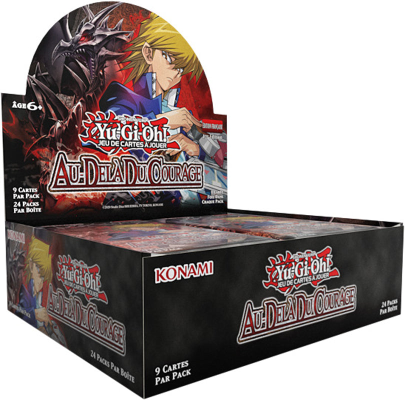 Yu-Gi-Oh! JCC - Display de Pack de Booster Au-Delà du Courage (24 Boosters)