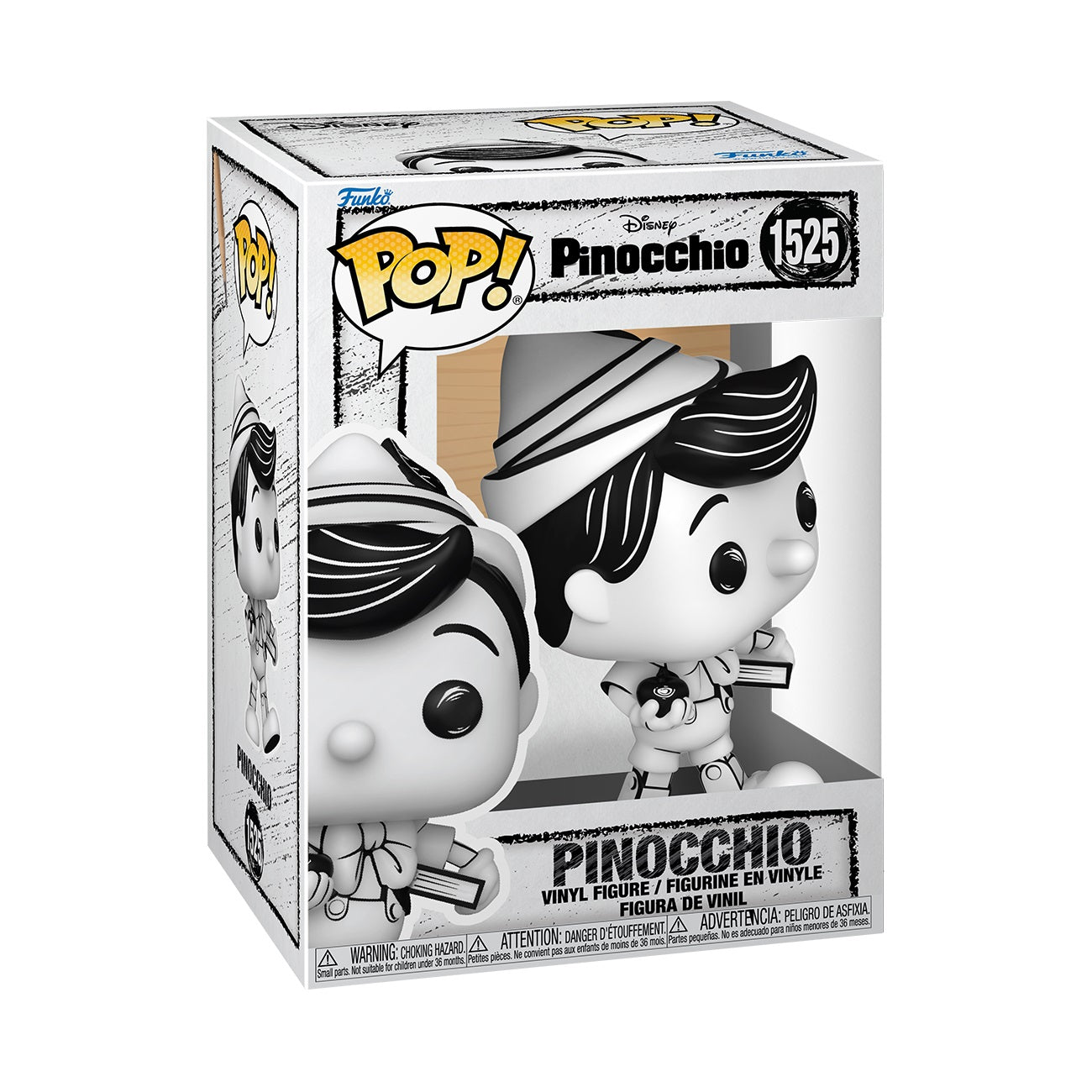 Funko Pop! Disney: Sketched - Pinocchio - flash vidéo