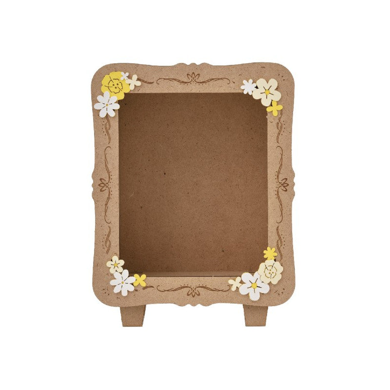 CADRE THÉÂTRE DE PAPIER FLEUR 100X80X42MM - STUDIO GHIBLI