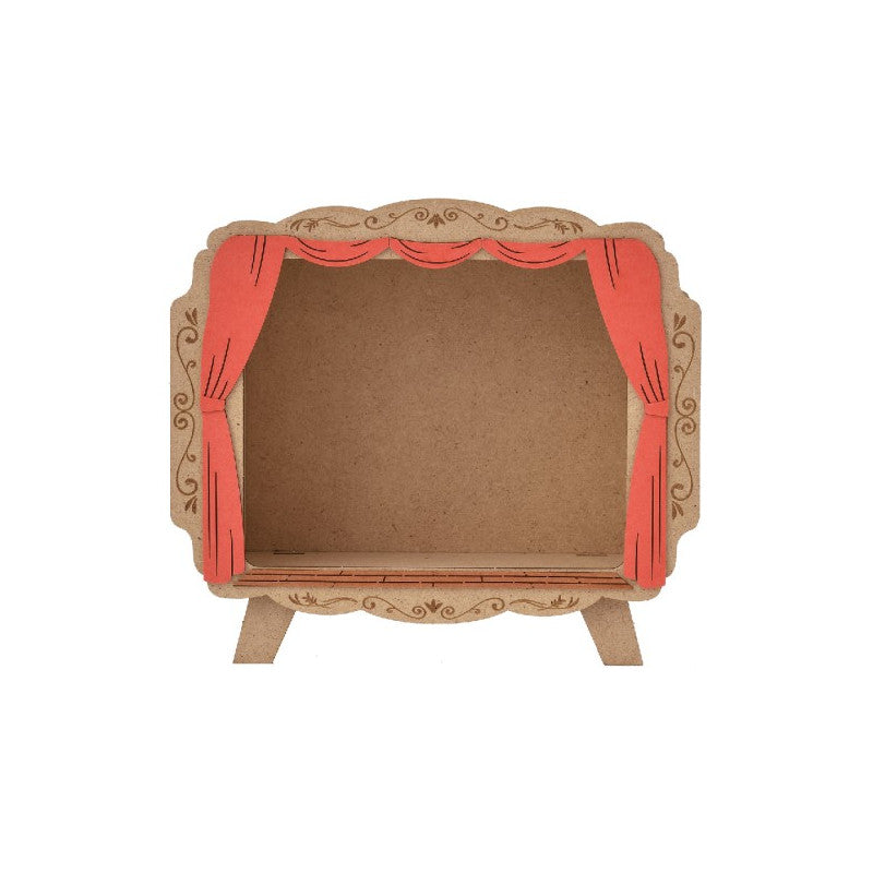 CADRE THÉÂTRE DE PAPIER THÉÂTRE 100X80X42MM - STUDIO GHIBLI