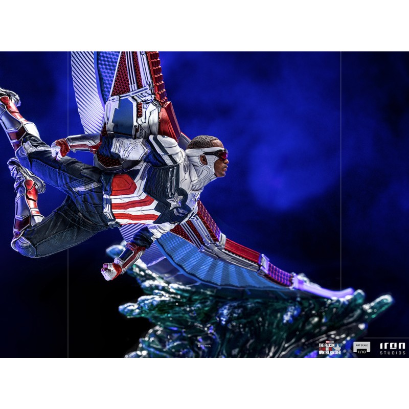 CAPTAIN AMERICA SAM WILSON DELUXE - TFWS - BDS ART SCALE 1/10