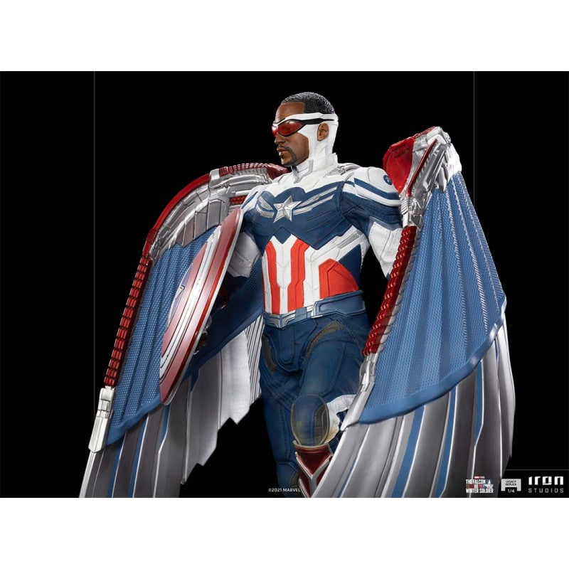 CAPTAIN AMERICA SAM WILSON - LEGACY REPLICA 1/4 - COMPLETE OP/CL