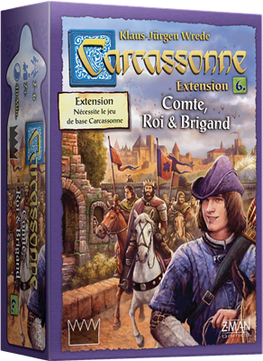 Carcassonne : Comte, Roi et Brigand (Ext)