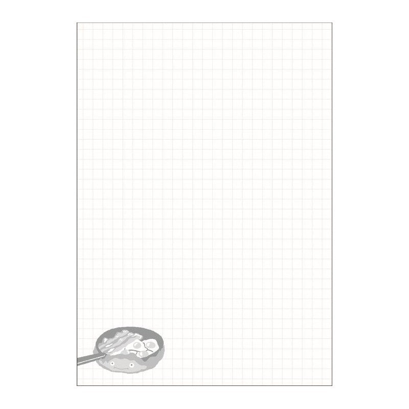 CARNET DE NOTES B6 CALCIFER - LE CHÂTEAU AMBULANT
