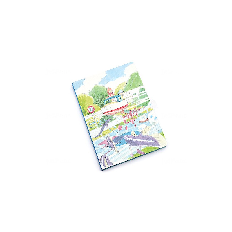 CARNET DE NOTES PONYO & SOSUKE - PONYO SUR LA FALAISE