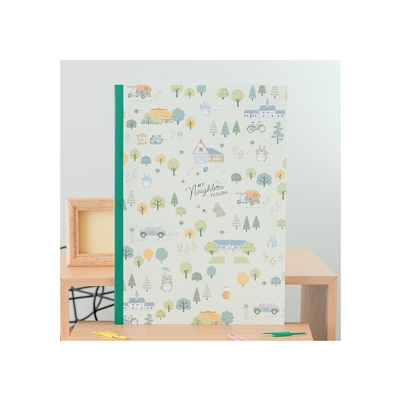 CARNET DE NOTES TOTORO FORÊT 18,2×25,7 CM - MON VOISIN TOTORO