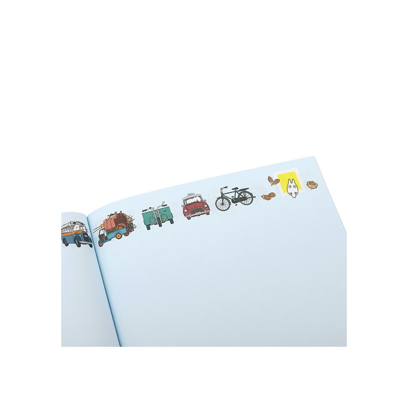 CARNET DE NOTES VÉHICULES 18,2×25,7 CM - MON VOISIN TOTORO