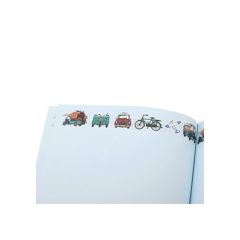 CARNET DE NOTES VÉHICULES 18,2×25,7 CM - MON VOISIN TOTORO