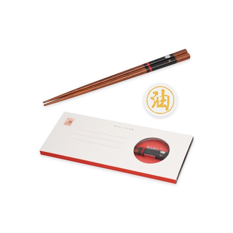 CARTE CADEAU AVEC BAGUETTES NO FACE - LLE VOYAGE DE CHIHIRO