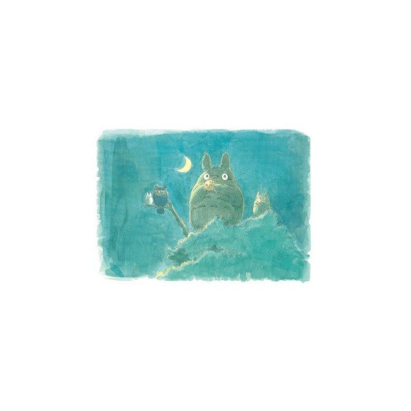CARTE DE VŒUX AQUARELLE 24 X 15,8 CM AUTOMNE - MON VOISIN TOTORO