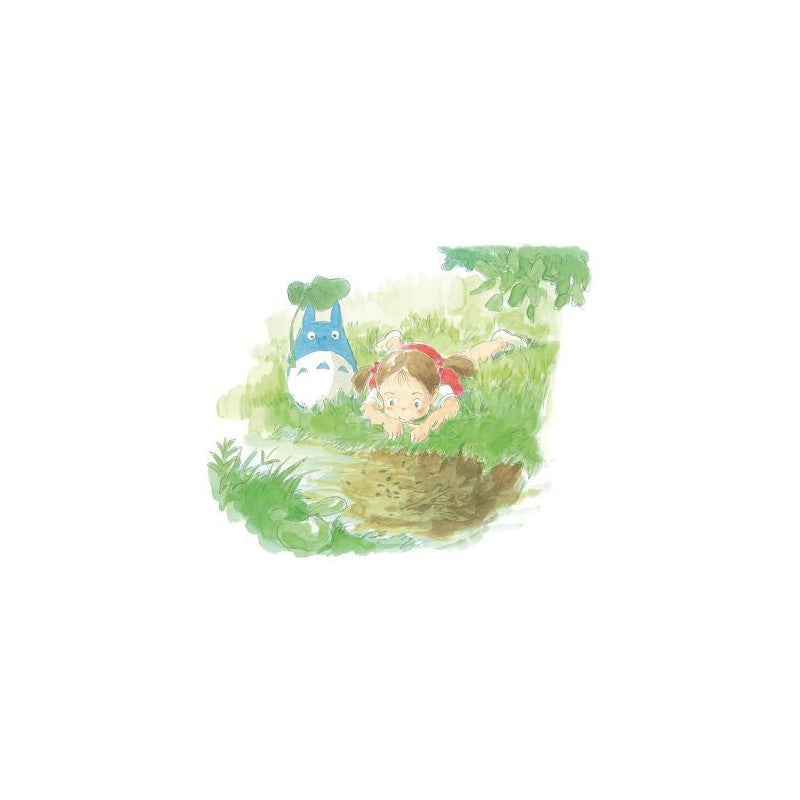 CARTE DE VŒUX AQUARELLE 24 X 15,8 CM ÉTÉ - MON VOISIN TOTORO
