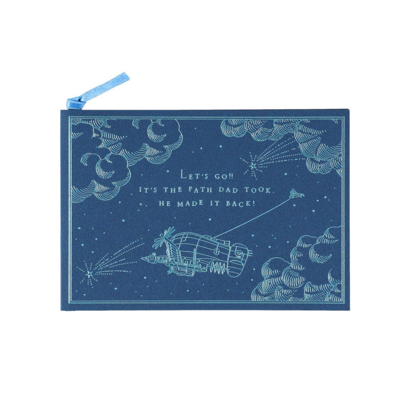 CARTE DE VŒUX - LE CHÂTEAU DANS LE CIEL