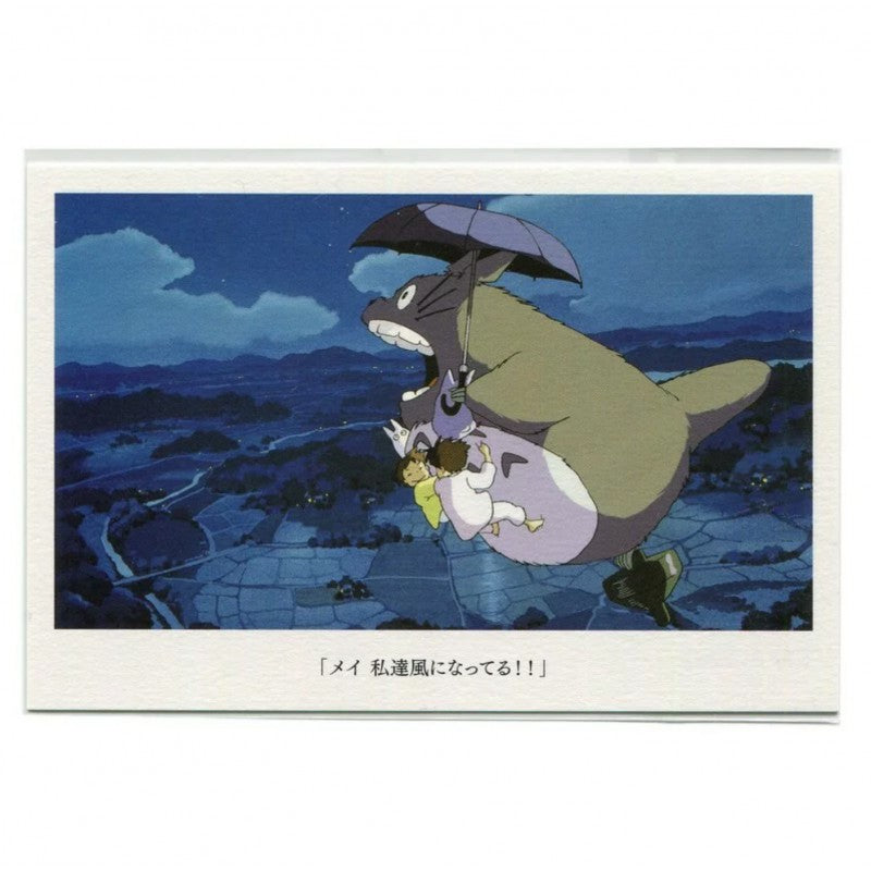 CARTE POSTALE TOTORO VOLANT - MON VOISIN TOTORO