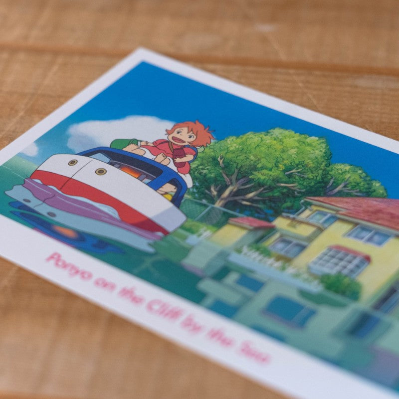 CARTE POSTALE - PONYO SUR LA FALAISE