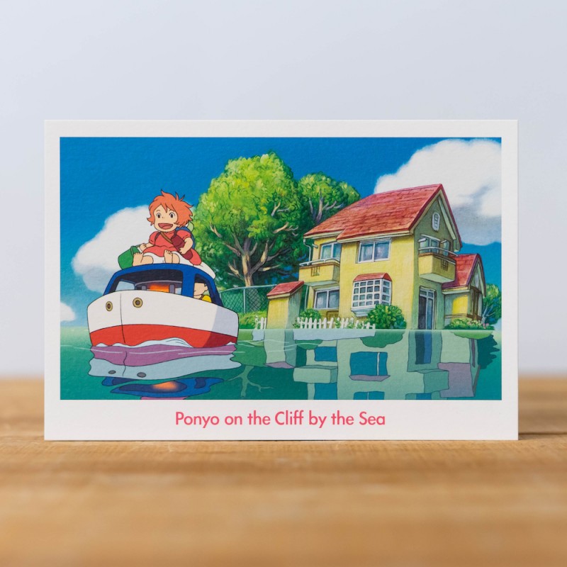 CARTE POSTALE - PONYO SUR LA FALAISE