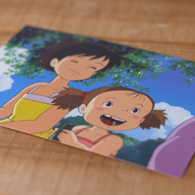 CARTE POSTALE SATSUKI & MEI GOÛTER - MON VOISIN TOTORO