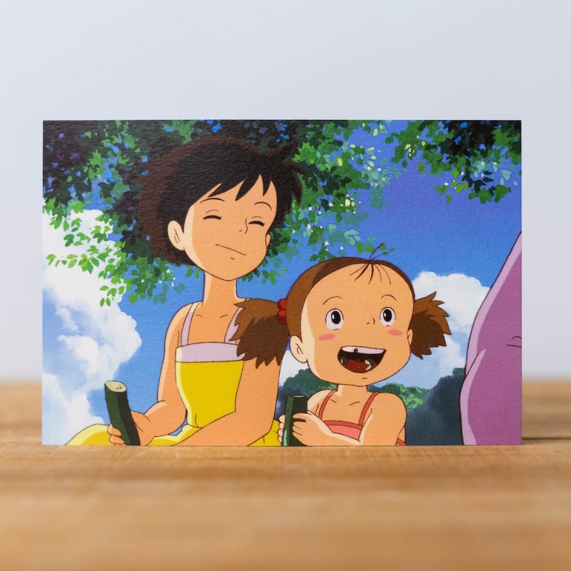 CARTE POSTALE SATSUKI & MEI GOÛTER - MON VOISIN TOTORO