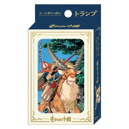 Ghibli - Princesse Mononoké - Cartes à jouer de collection - flash vidéo