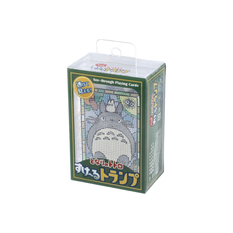 CARTES À JOUER TRANSPARENTES TOTORO - MON VOISIN TOTORO