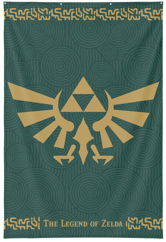 Nintendo - The Legend of Zelda - Poster Tissu "Logo" 125x85cm