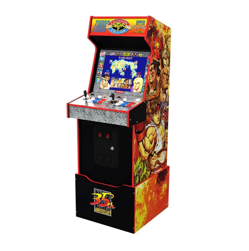 Arcade1Up - Street Fighter Legacy 14-en-1 Arcade Machine - flash vidéo
